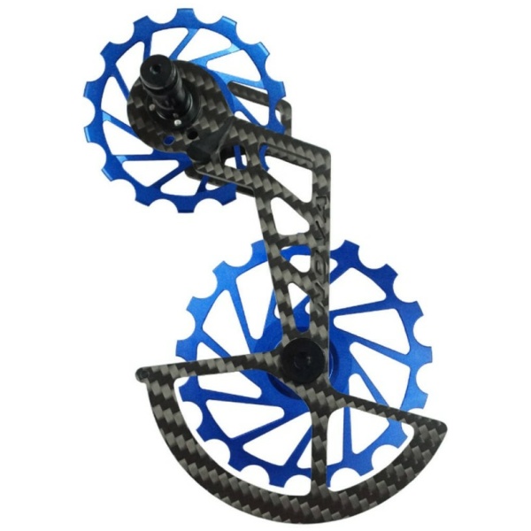 Novaride OSPW CARBON CERAMIC DERAILLEUR SHIMANO R80XX-91XX BLUE
