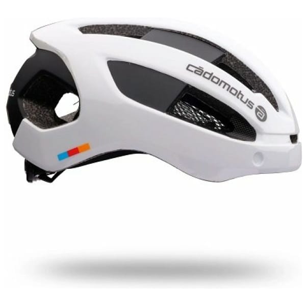 Cadomotus Sigma-II Compacte Aerodynamische fietshelm | wit - Afbeelding 5