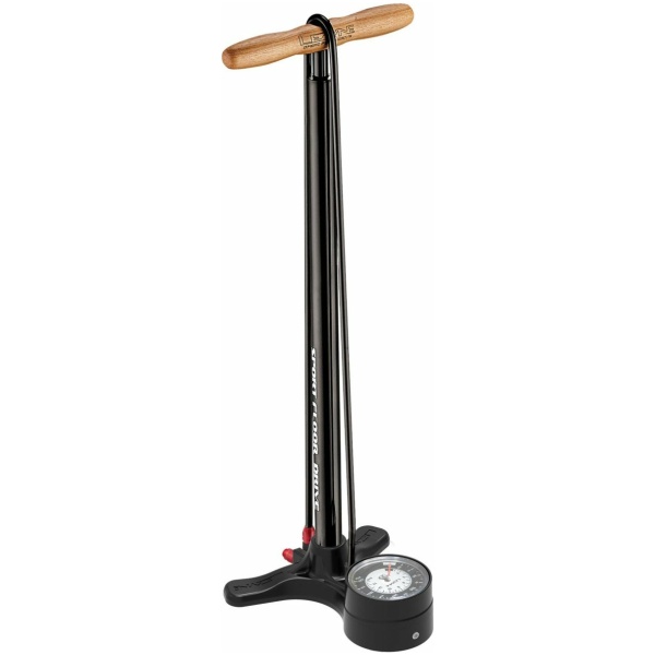Lezyne Floor Pump Sport Floor Drive, black, 220psi, 3.5 Gauge
